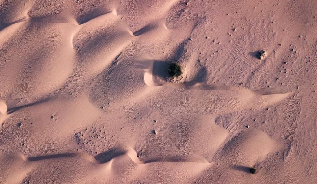 mars wind erosion eumenides dorsum