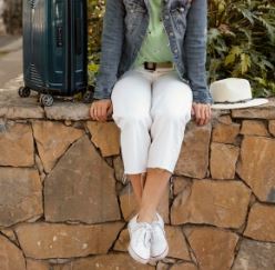 scottish woman athens suitcase discovery